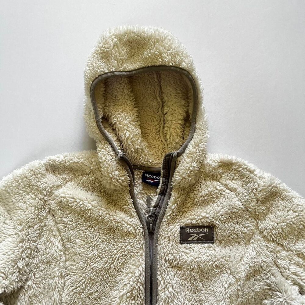 Reebok Women's Cream and Tan Jacket